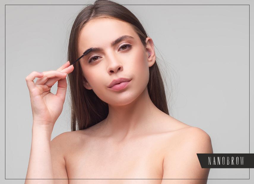 dåligt målade ögonbryn